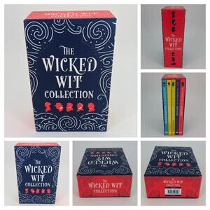 Wicked Wit Collection 5 Book Box Set Austen Churchill Dickens Shakespeare Wilde